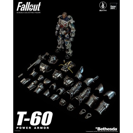 Fallout: FigZero Action Figure 1/6 T-60 Power Armor 37 cm