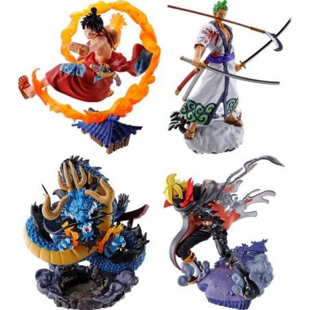 One Piece: Petitrama PVC Mini Statues Set 9 cm