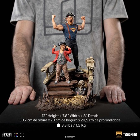 The Goonies: Deluxe Sloth and Chunk 1:10 Scale Statue 30 cm