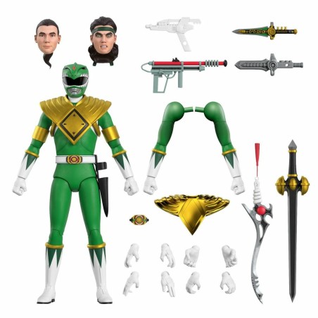 Power Rangers: Green Ranger Ultimates Action Figure 18 cm