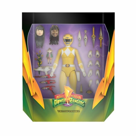 Power Rangers: Yellow Ranger Ultimates Action Figure 18 cm