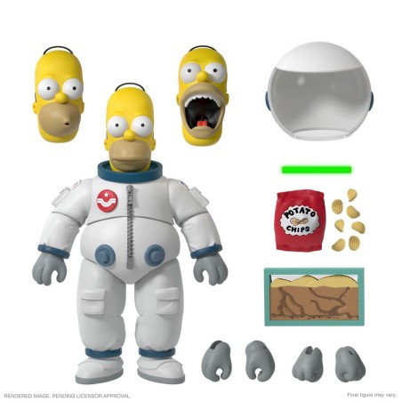 The Simpsons: Deep Space Homer Ultimates Action Figure 18 cm
