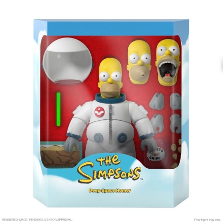 The Simpsons: Deep Space Homer Ultimates Action Figure 18 cm