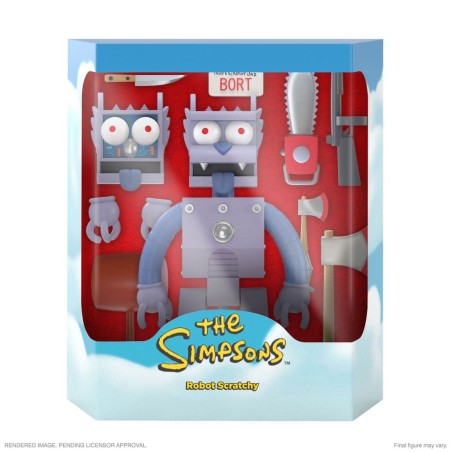 The Simpsons: Robot Scratchy Ultimates Action Figure 18 cm