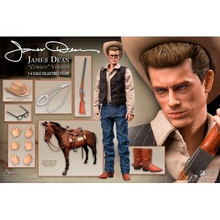 James Dean: Deluxe Cowboy 1:6 Scale Figure 30 cm
