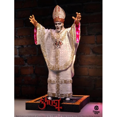 Rock Iconz: Ghost - Papa Nihil Statue 22 cm