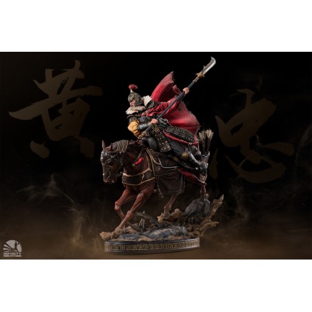 Three Kingdoms: Huang Zhong Colored 1:7 Scale Statue