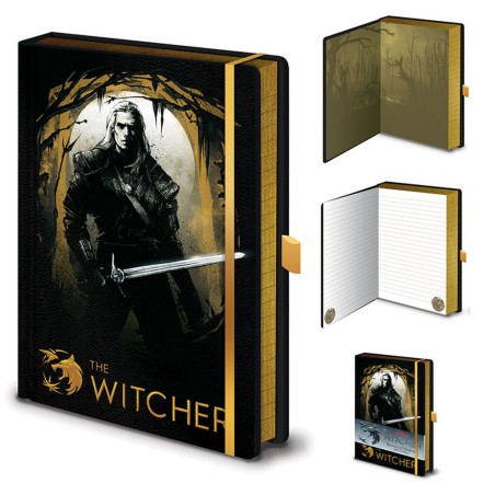 The Witcher: Forest Hunt Premium A5 Notebook
