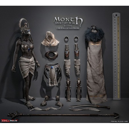 Month Deity of War Silver 1:6 Scale Figure