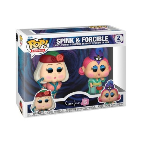 Funko Pop! Movies: Coraline - Spink & Forcible 2-pack