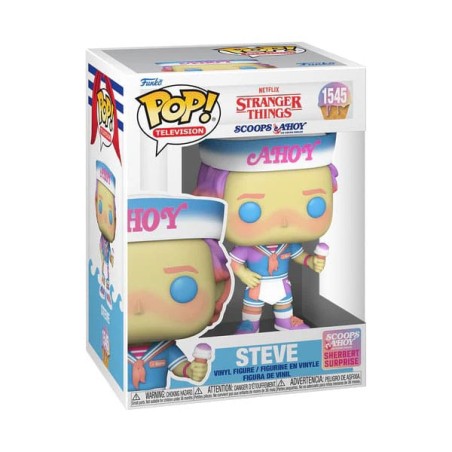 Funko Pop! Television: Stranger Things - Steve (Scoops Ahoy)