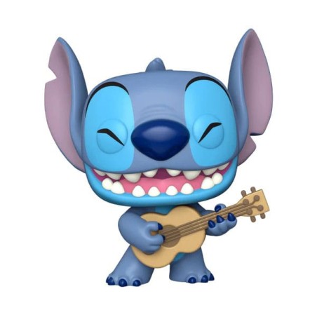 Funko Pop! Disney: Super Sized Stitch with Ukulele 25 cm