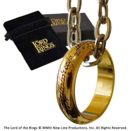 The Lord of the Rings: The One Ring (gold plated)