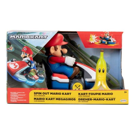 Super Mario Kart: Spin Out Vehicle Mario