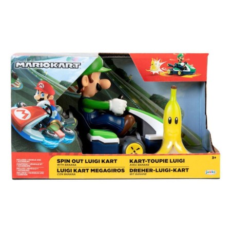 Super Mario Kart: Spin Out Vehicle Luigi