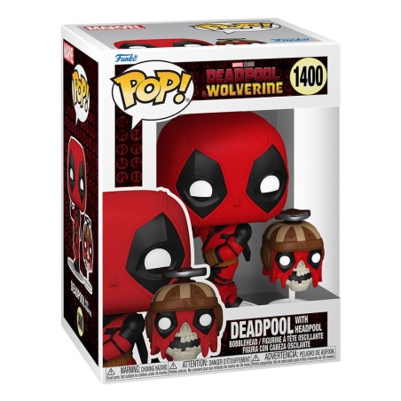 Funko Pop! Marvel: Deadpool & Wolverine - Deadpool with Headpool