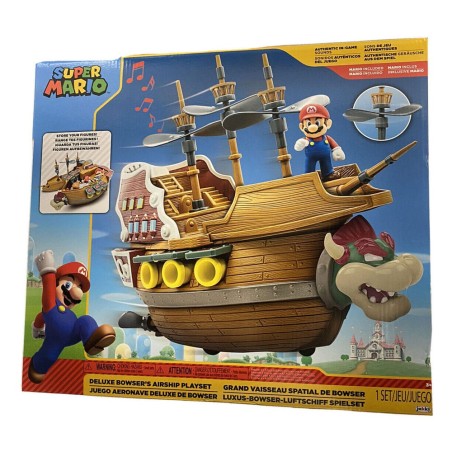 Super Mario: Deluxe Bowser's Airship Playset