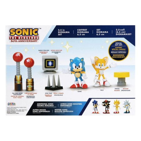 Sonic The Hedgehog: Diorama Set with Sonic & Tails