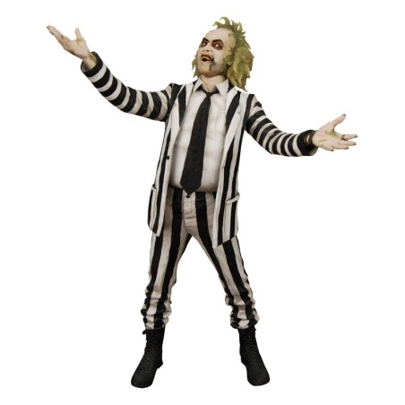 Beetlejuice: Striped Suit Beetlejuice 1/4 Scale 45 cm