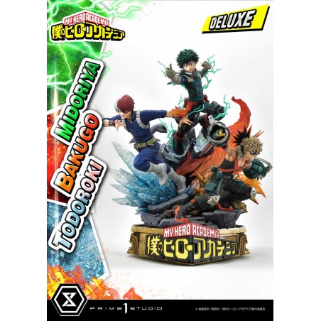 My Hero Academia: Deluxe Midoriya with Bakugo and Todoroki