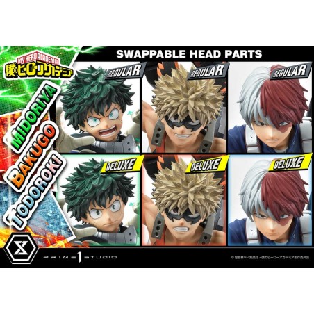 My Hero Academia: Deluxe Midoriya with Bakugo and Todoroki