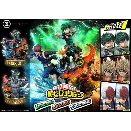 My Hero Academia: Deluxe Midoriya with Bakugo and Todoroki