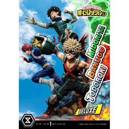 My Hero Academia: Deluxe Midoriya with Bakugo and Todoroki