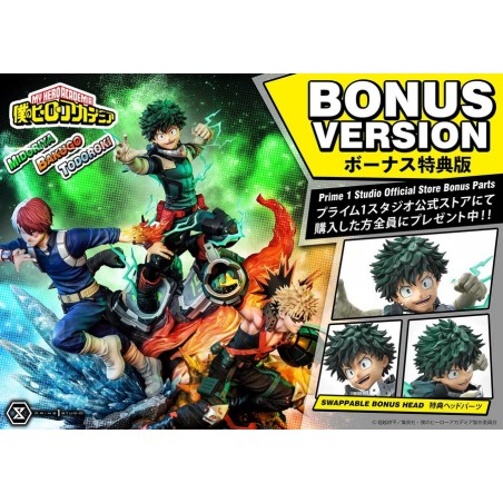 My Hero Academia: Deluxe Midoriya with Bakugo and Todoroki