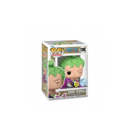 Funko Pop! Anime: One Piece - Roronoa Zoro with Enma (Glow)