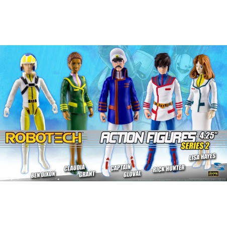 Robotech: Series 2 Action Figure Set of 5