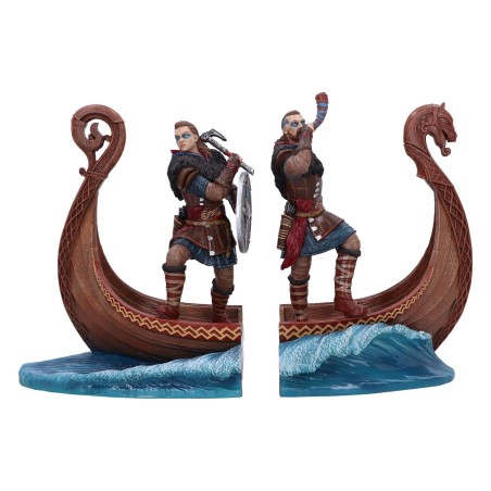 Assassin's Creed Valhalla: Eivor on Longship Bookends 21 cm