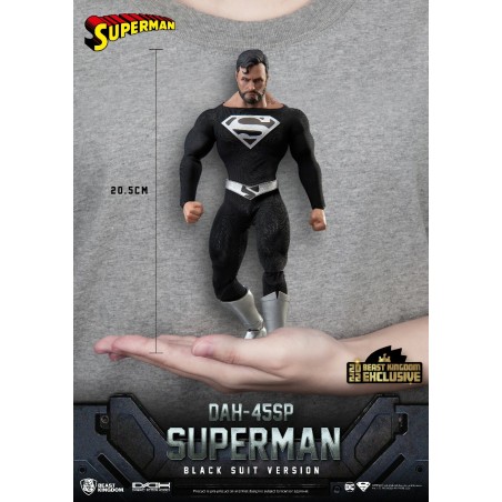 DC Comics: Superman Black Suit 1:9 Scale Figure 20 cm