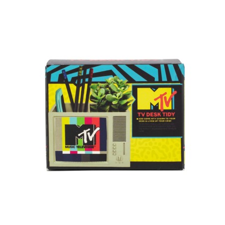 MTV: 3D Retro TV Desk Tidy Pen Pot